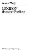 Lexikon deutscher Partikeln