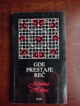 Gde prestaje rec