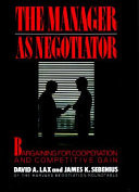 Manager as Negotiator