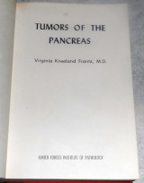 Tumors of the pancreas1959 Virginia Kneeland Frantz