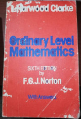 Ordinary Level Mathematics