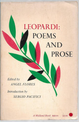 Leopardi: Poems and Prose