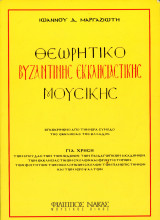 Ιωάννου Μαργαζιώτη (Φίλιππος Νάκας) Θεωρητικό βυζαντινής εκκλησιαστικής μουσικής