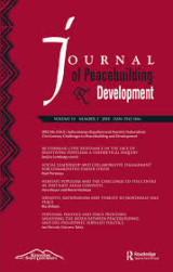 Journal of Peacebuilding & Development (Volume 13 Number 3)