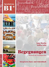 Begegnungen: Deutsch als Fremdsprache, Kurs- und Arbeitsbuch, Sprachniveau B1+ (2 CD-ROM) (German Edition)