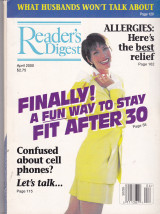 Περιοδικό Reader's Digest. Απρίλιος 2000