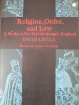 Religion, order, and law