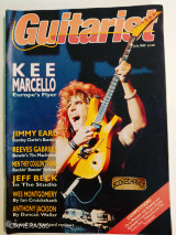 Guitarist July 1989 αφιέρωμα Kee Marcello