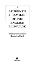 A Student's Grammar of the English Language