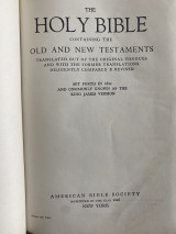The Holy Bible Containing the Old and New Testaments