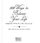 200 Ways to Balance Your Life
