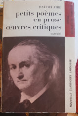 Petits poèmes en prose oeuvres critiques extraits