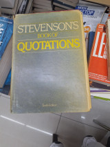 Stevenson's book of quotations
