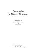 Construction of Offshore Structures