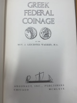 Greek Federal Coinage - Coins of Arcadia, Boeotia, etc.
