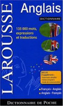 Dictionnaire de poche français-anglais, anglais-français