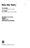 Basic Ship Theory: Hydrostatics and strength