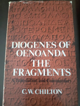 Diogenes of oenoanda the fragments