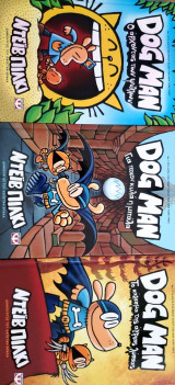 Τρία τεύχη Dοg Man