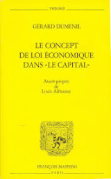 Le concept de loi économique dans "Le Capital"