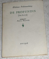 De Profundis (επιλογη) 1987 πλατων ροδοκανακης