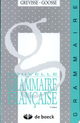 Nouvelle grammaire française
