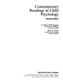 Contemporary Readings in Child Psychology
