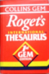Collins Gem Roget's International Thesaurus