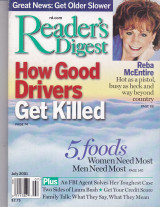 Περιοδικό Reader's Digest. Ιούλιος 2001