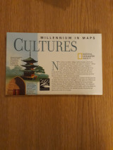 Millennium in maps. Cultures