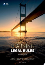Learning Legal Rules