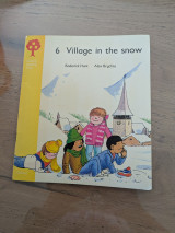 Village in the snow