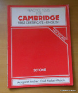 Practice Tests for Cambridge - First Certificate in English - Set One