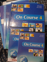 On Course 4 Teacher's Books + CDs + Interactive e-book