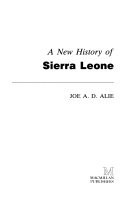 A New History of Sierra Leone