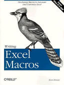 Writing Excel Macros