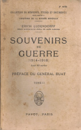 Souvenirs de guerre (1914-1918) Tome II