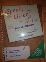 Speak Listen and Write-A supplementary skills book Teacher's Book