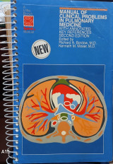 Manual of Clinical Problems in Pulmonary Medicine With Annotated Key References (Little, Brown Spiral Manual) 2nd Edition spiral