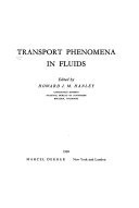 Transport Phenomena in Fluids