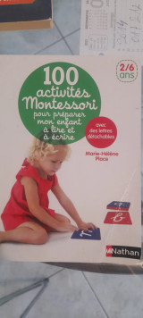 100 activités Montessori pour préparer mon enfant à lire et à écrire