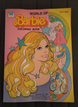 World of Barbie coloring book