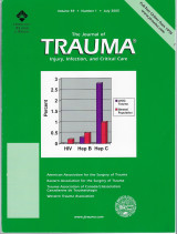 The Journal of Trauma, Volume 59, Number 1, July 2005