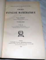 Cours d analyse mathematique 1942 Tome III Edouard Goursat