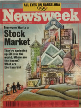 Newsweek 03/08/1992 Everyone wants a Stockmarket