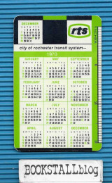 RTS - City of Rochester Transit System : 1970 Calendar Card