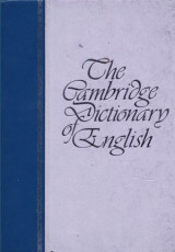 The Cambridge Dictionary of English