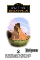 The Lion King II : Simba's pride