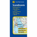 KuF Südskandinavien 1 : 850 000. Straßenkarte