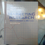 Marketing Research measurement & method